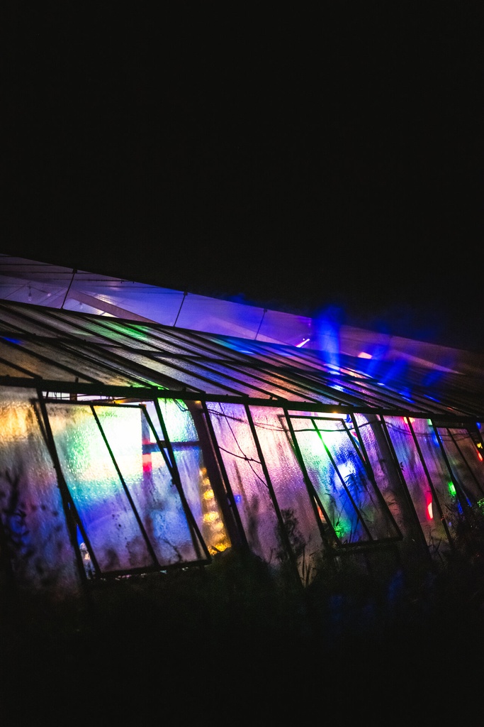 Lichter im Glas
