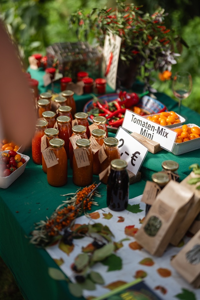 Tomaten-Mix im Glas